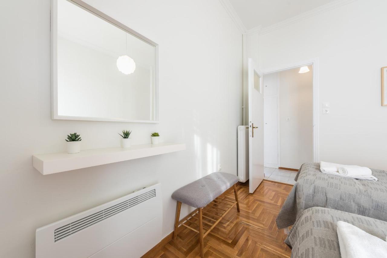 Cozy And Fresh Apt Close To Metro Atenas Exterior foto